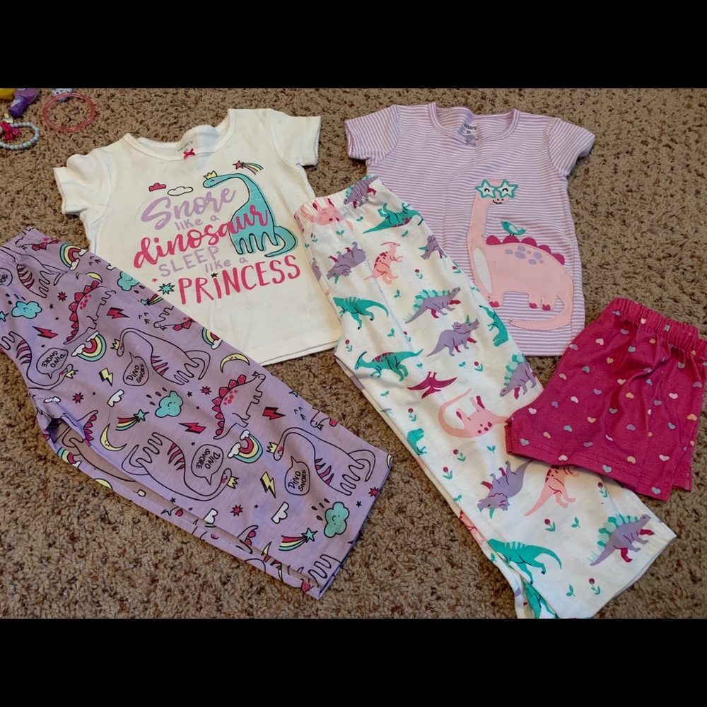 Carter’s Dinosaur Pajama Sets